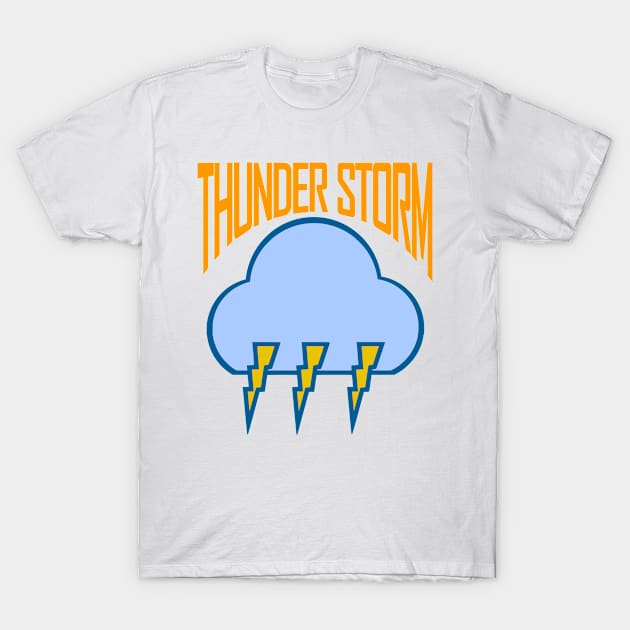 THUNDERSTORM T-Shirt by Tees4Chill